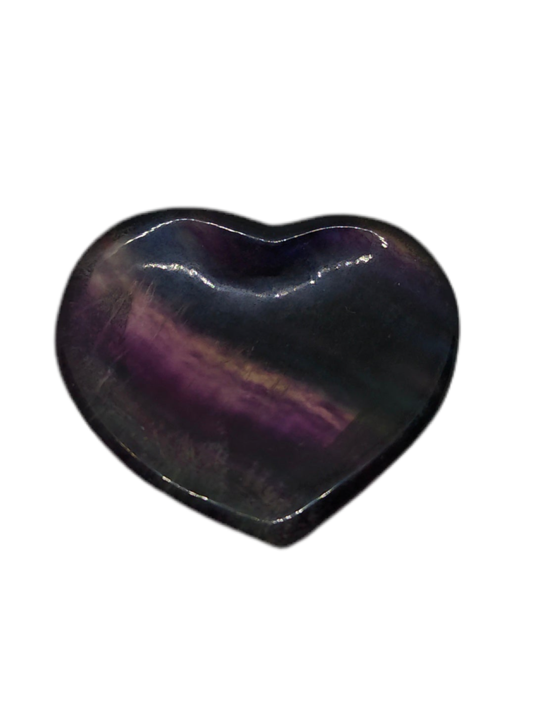 Fluorite Mini Heart 2”