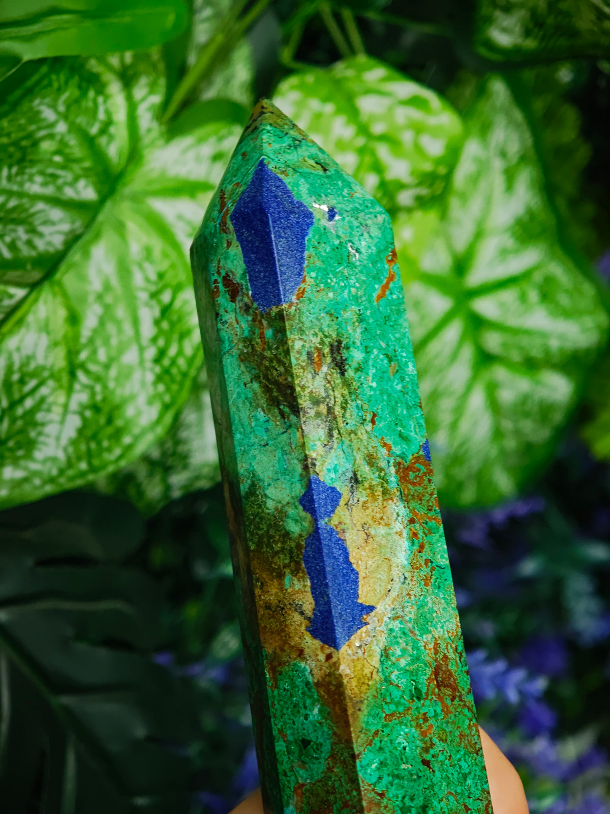 Malachite and Azurite Tower