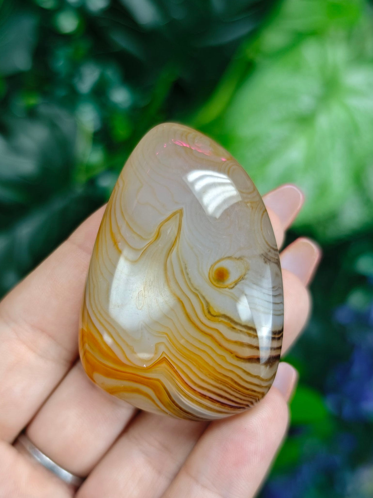 Sardonyx Palm Stones