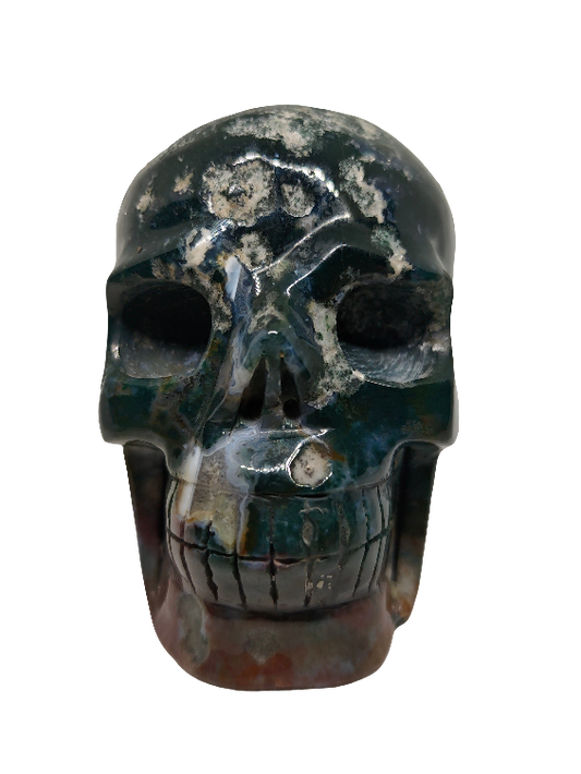 Ocean Jasper Skull 4.5"