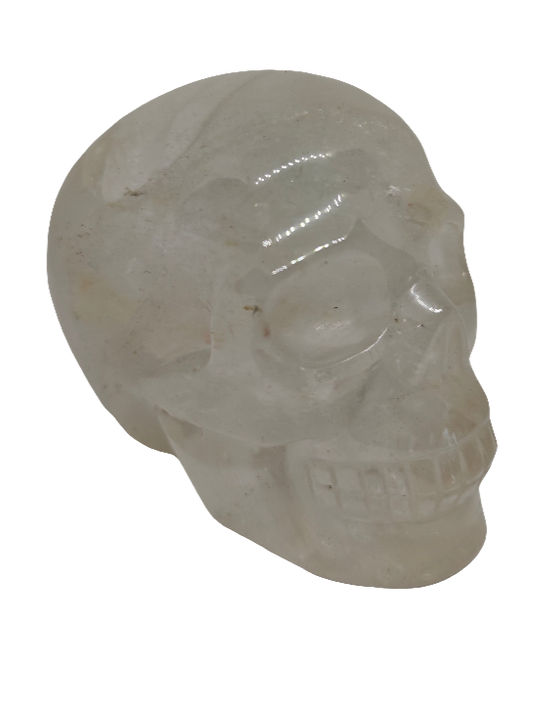 Clear Quartz Skull 4"