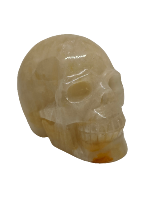 Clear Quartz Skull 4"