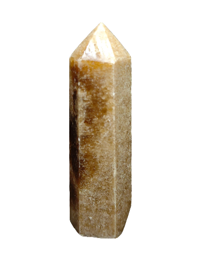 Amber Calcite Tower 3.75"