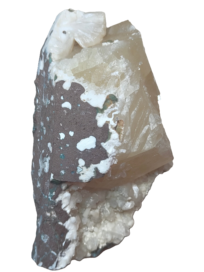 Raw Apothylite & Calcite