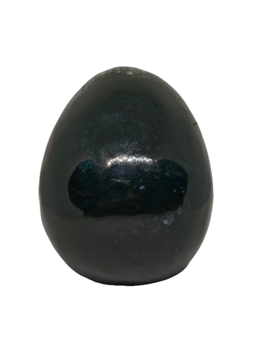 Moss Agate Skull 4.25"
