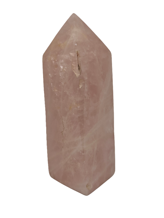 Rose Quartz Tower 6.5"