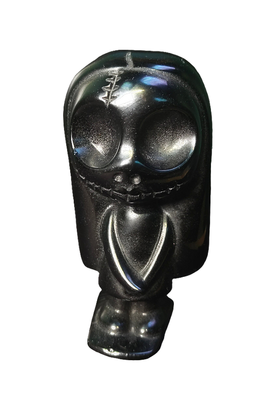 Obsidian Sally Carving 4”