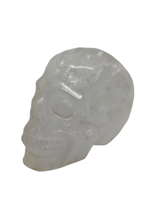 Clear Quartz Skull 5"