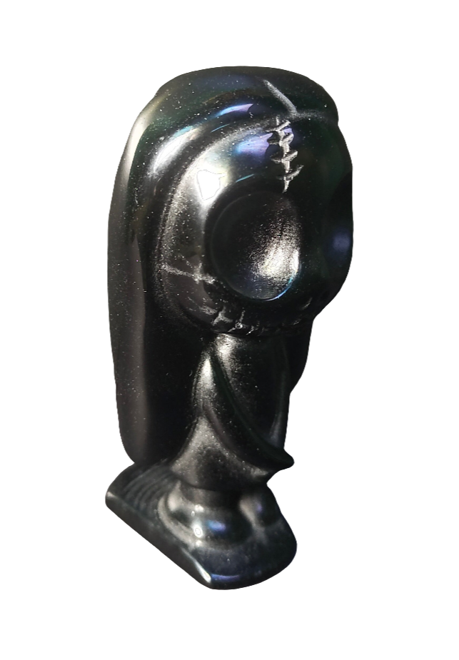 Obsidian Sally Carving 4”