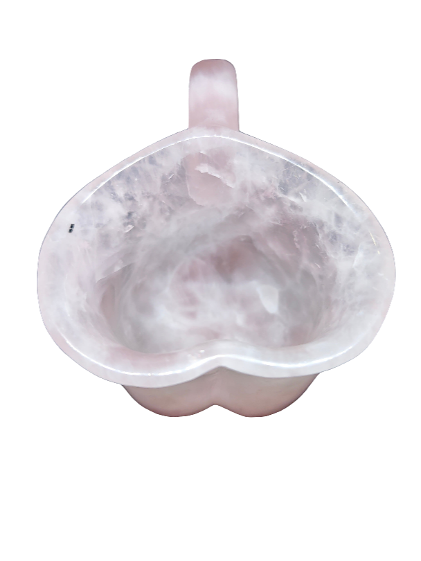 Rose Quartz Heart Mug and Plate
