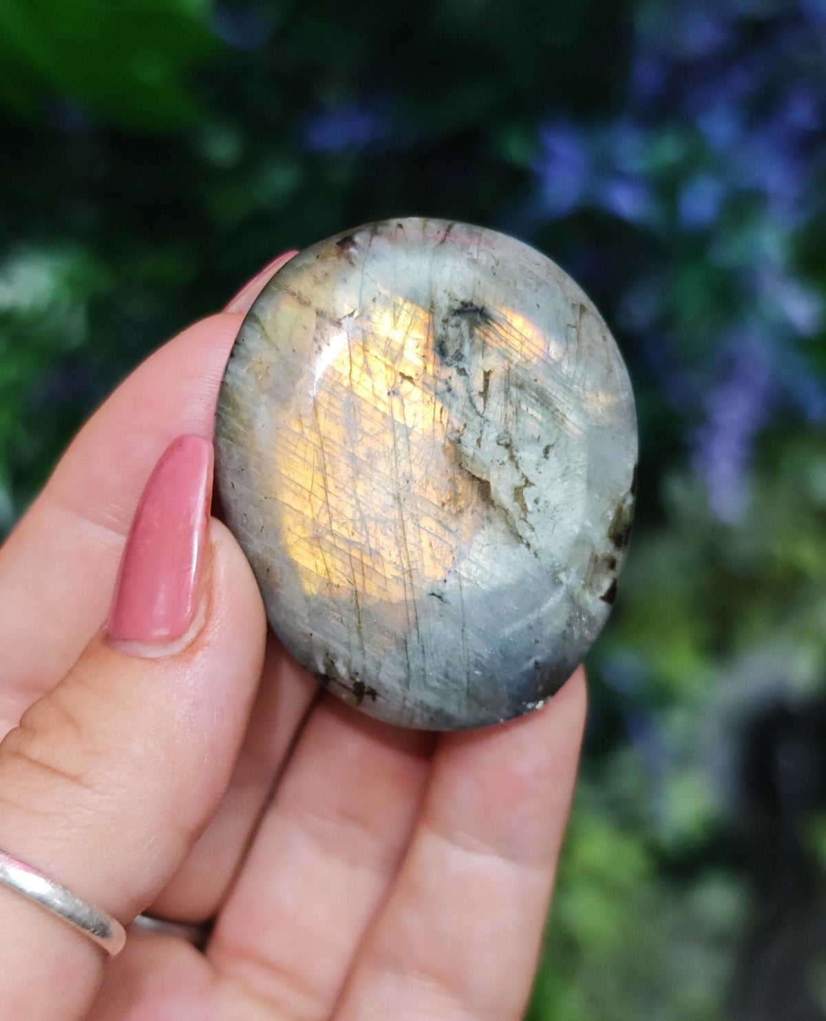 Labradorite Palm Stones