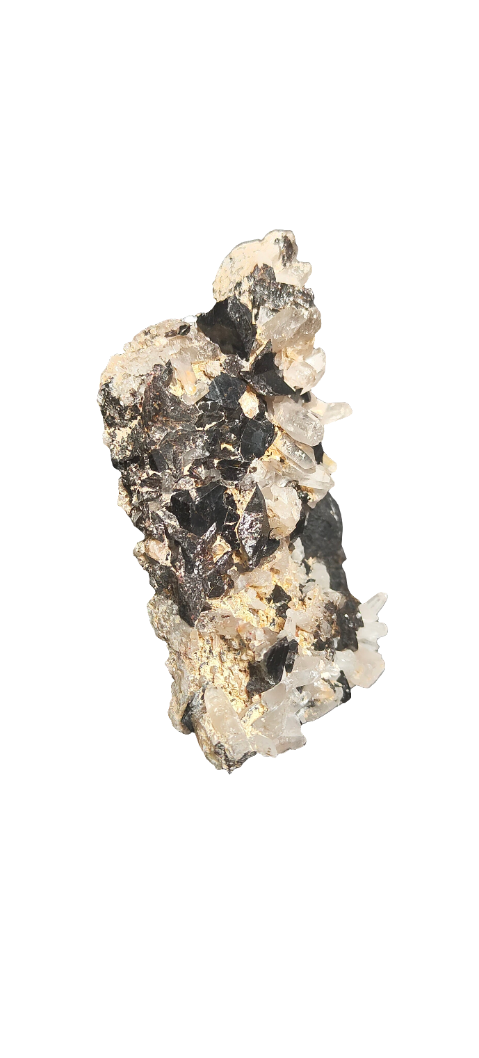 Clear Quartz and Black Tourmaline Specimen 4