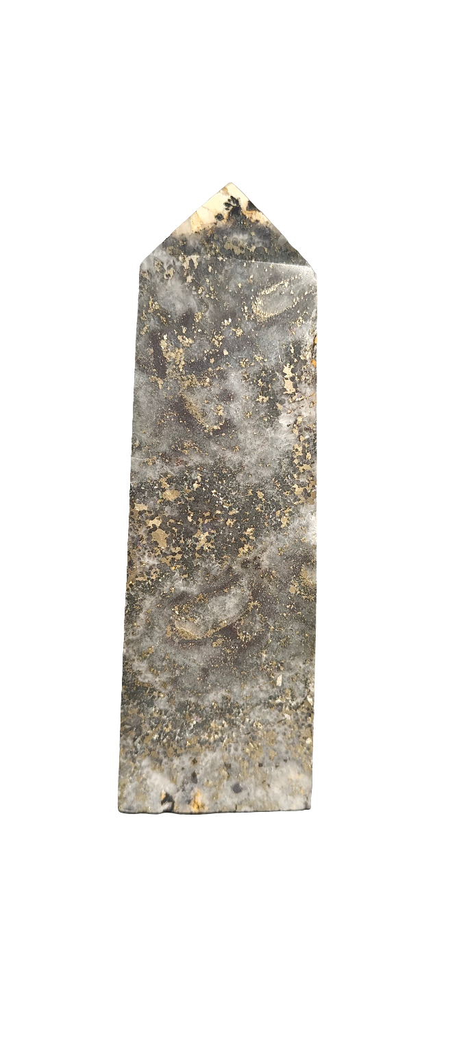 Calcite & Pyrite Tower
