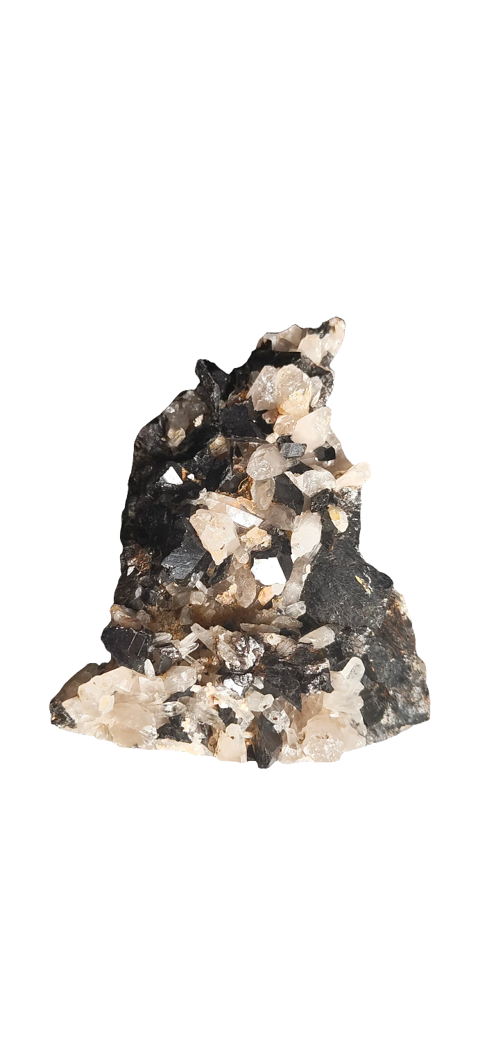 Clear Quartz and Black Tourmaline Specimen 4