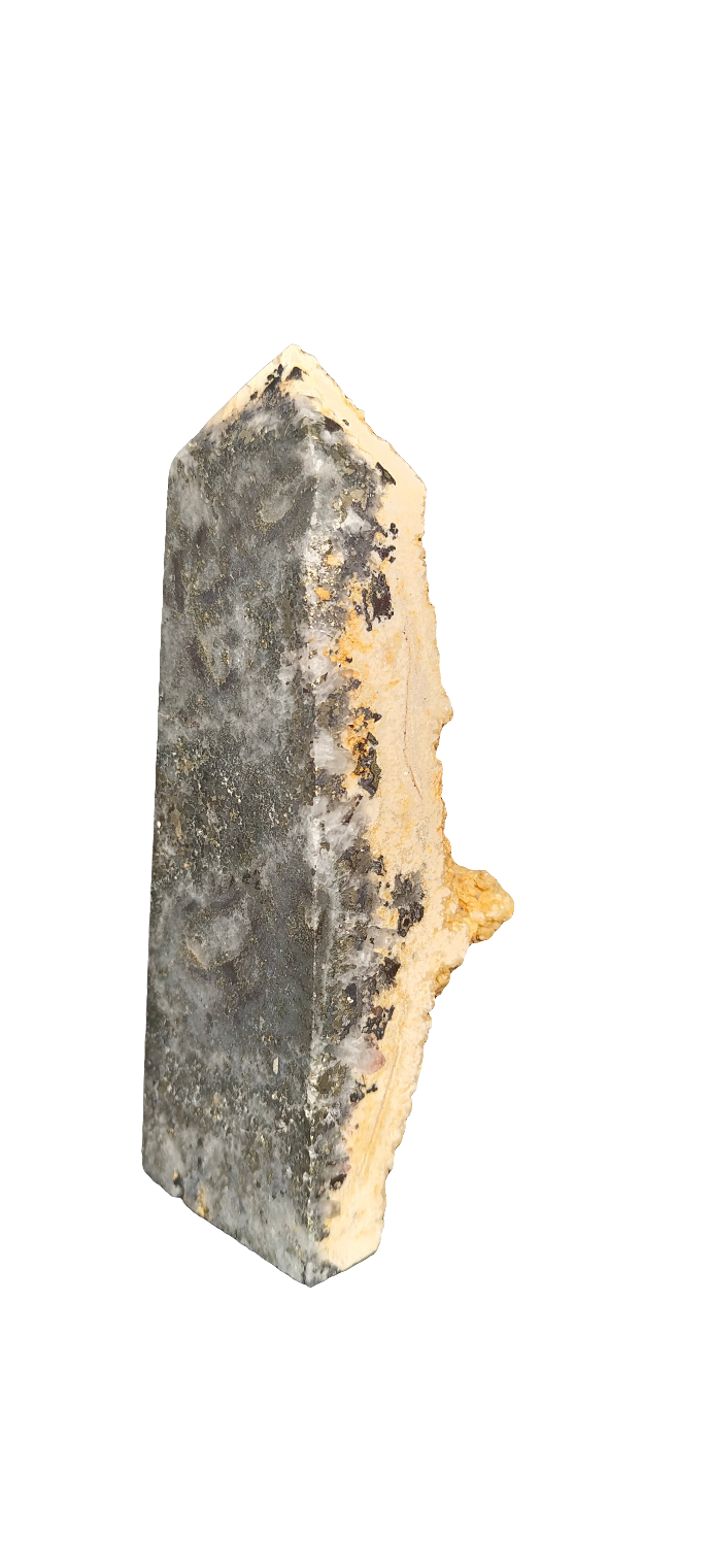 Calcite & Pyrite Tower