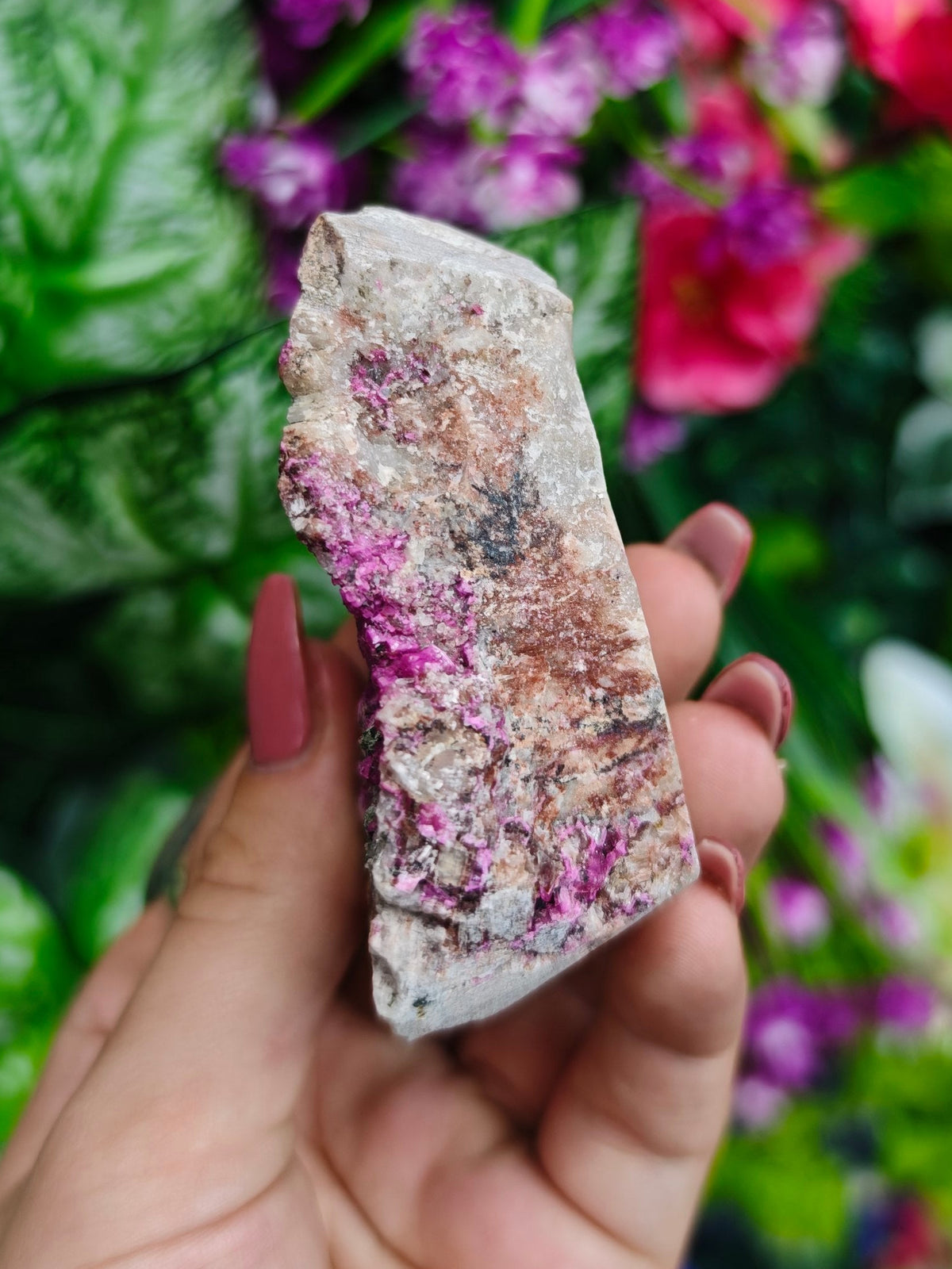 Cobalto Calcite Raw Stone