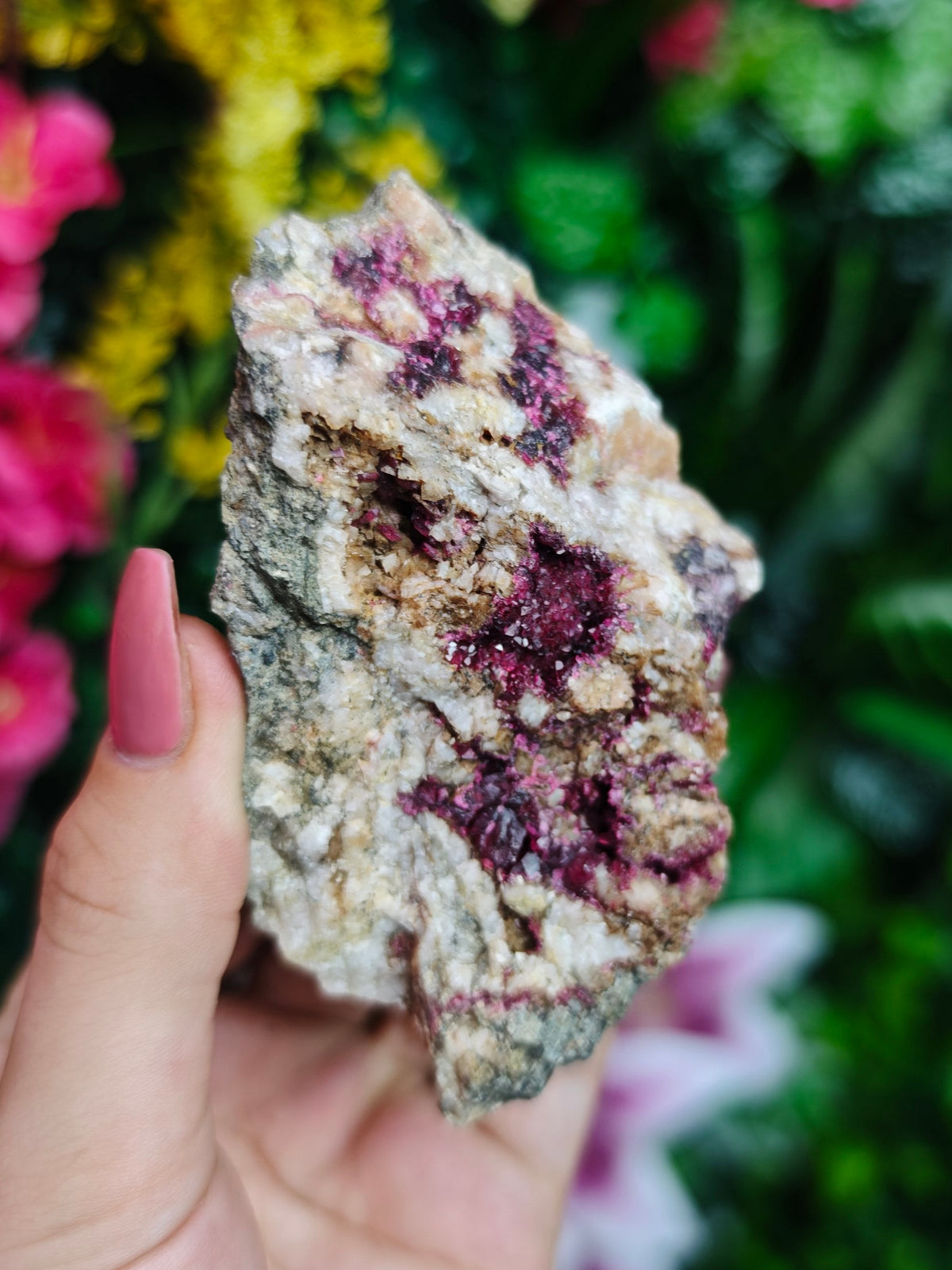 Cobalto Calcite Raw Stone