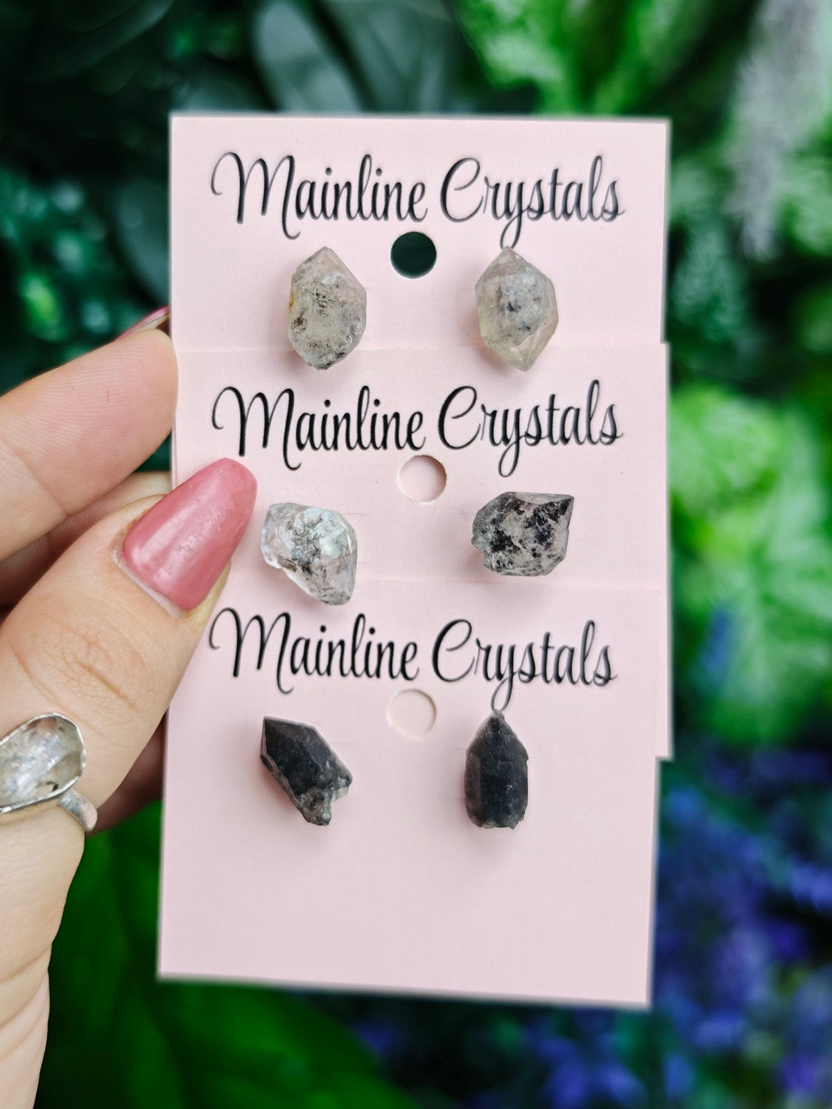 Herkimer Diamond Sterling Silver Earrings