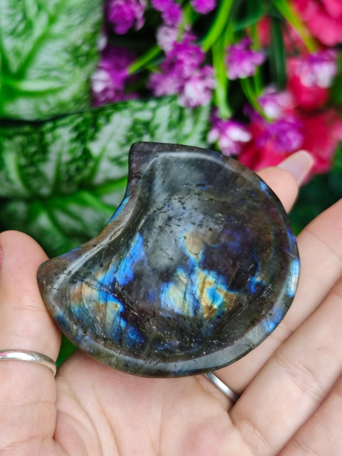 Labradorite Moon Bowl