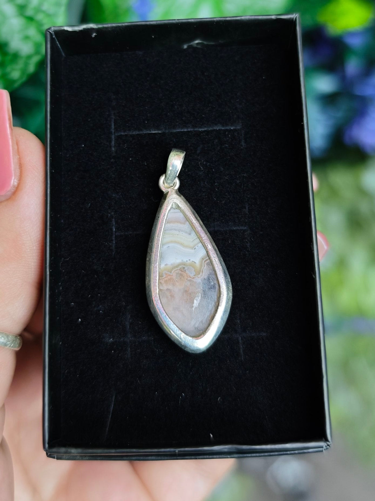 Amethyst and Crazy Lace Agate