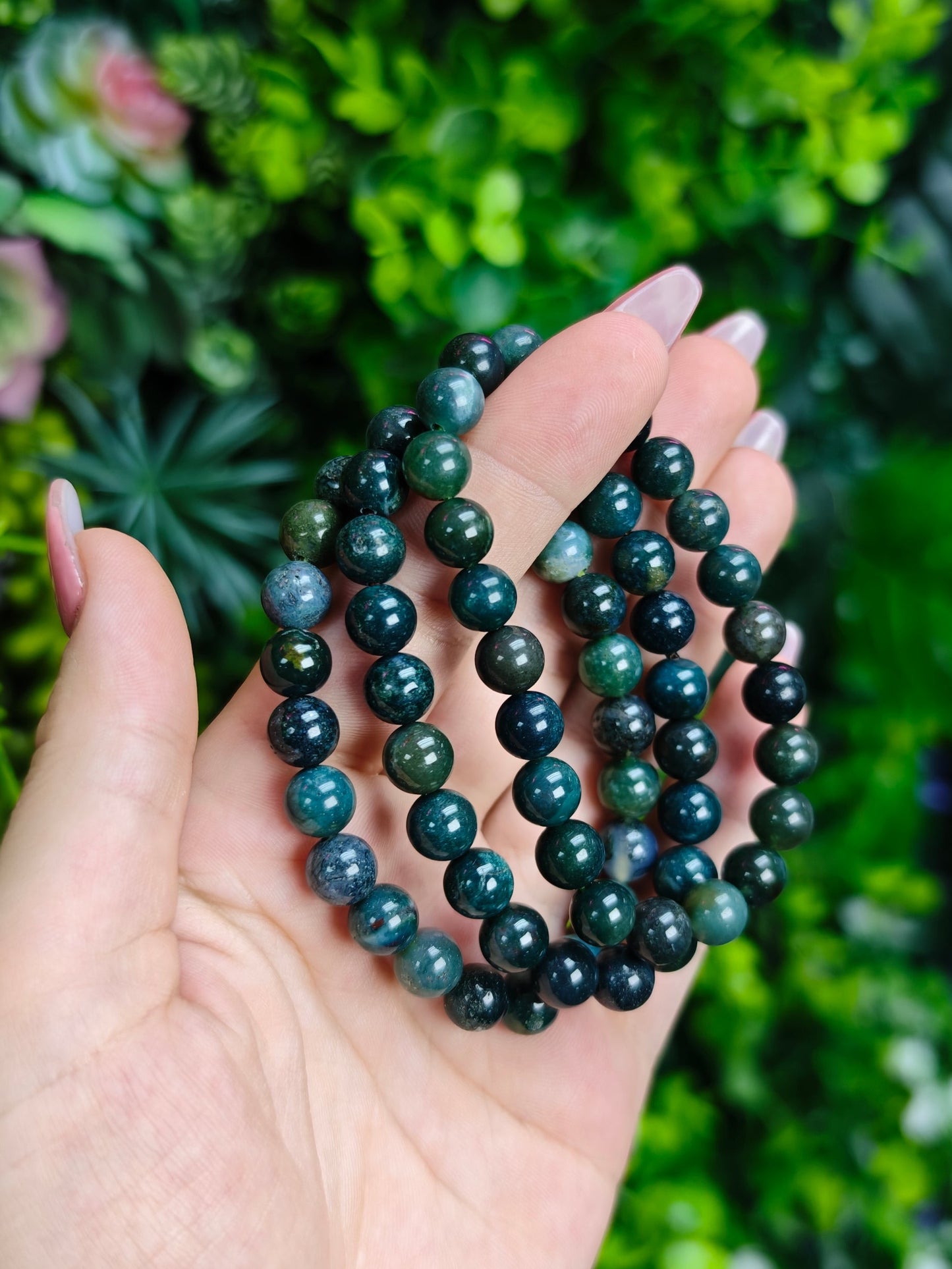 Moss Agate Bracelet