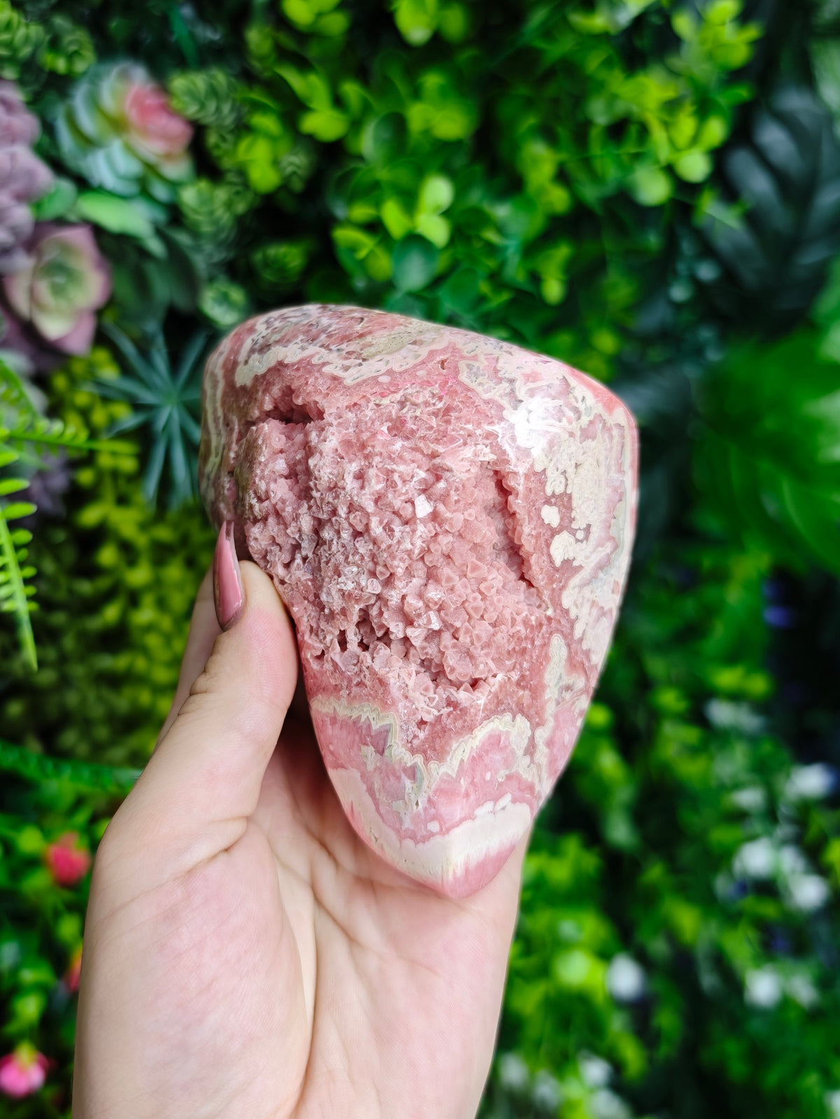 Rhodochrosite Free Form
