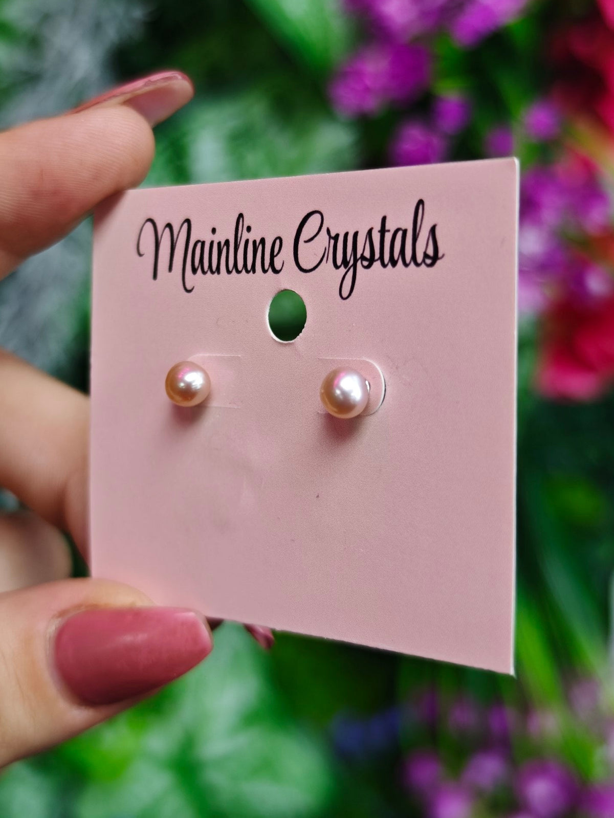 Fresh Water Pearl Sterling Silver Earring