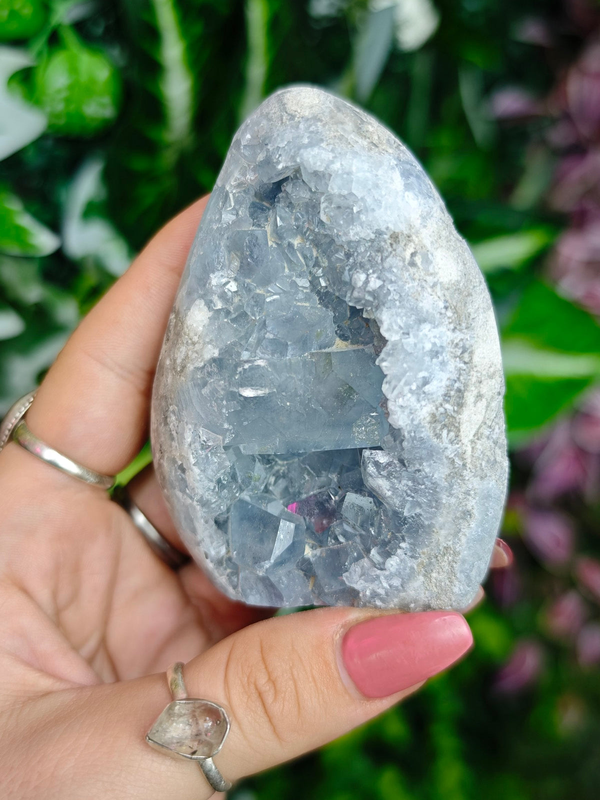 Blue Celestite Free Form