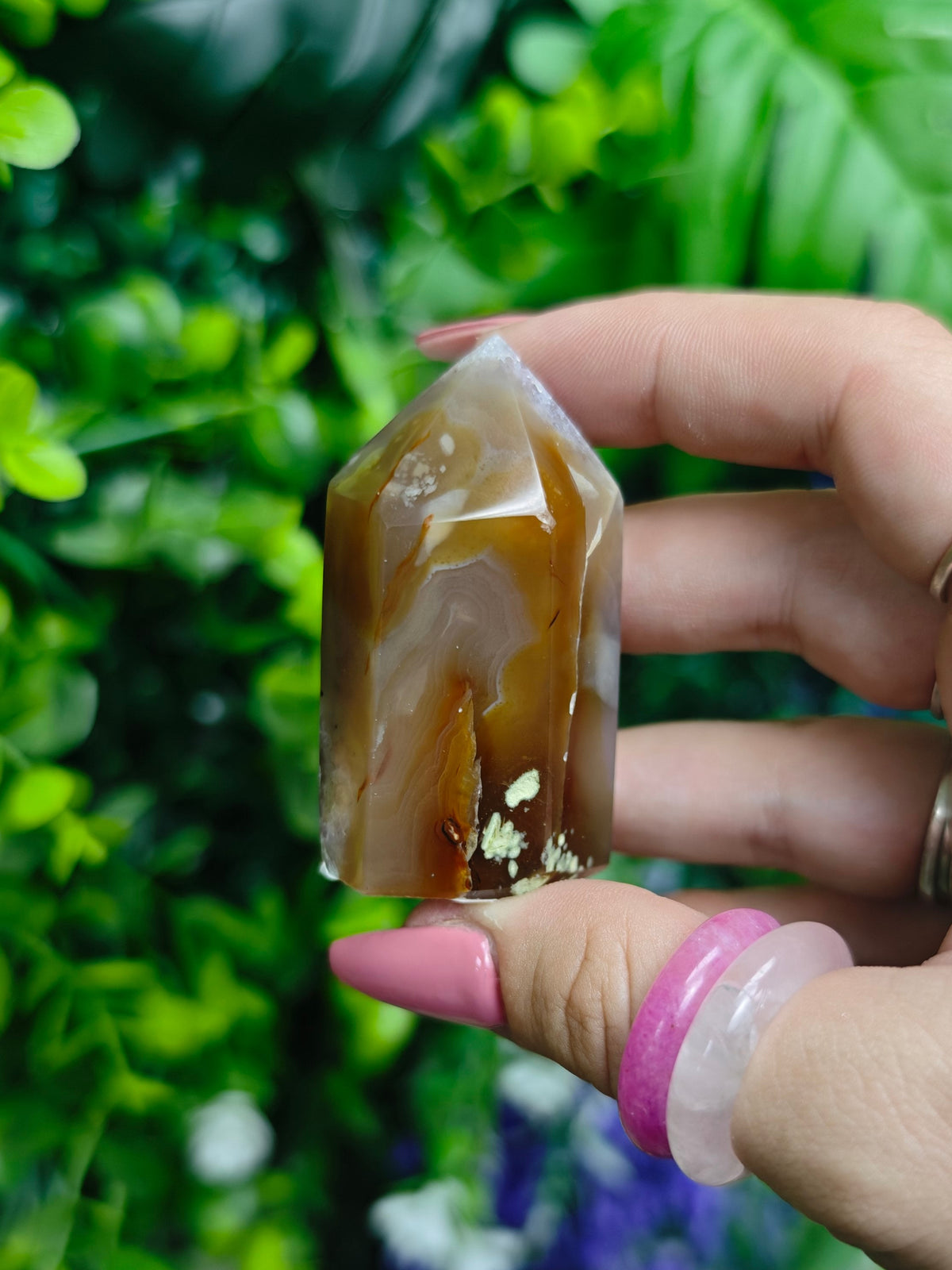 Brazilian Amethyst & Agate Tower