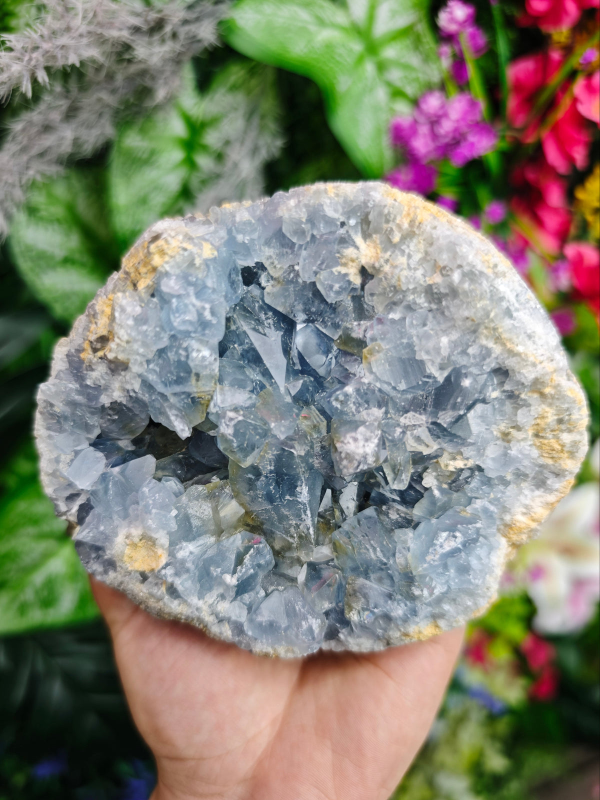 Blue Celestite Raw Stone