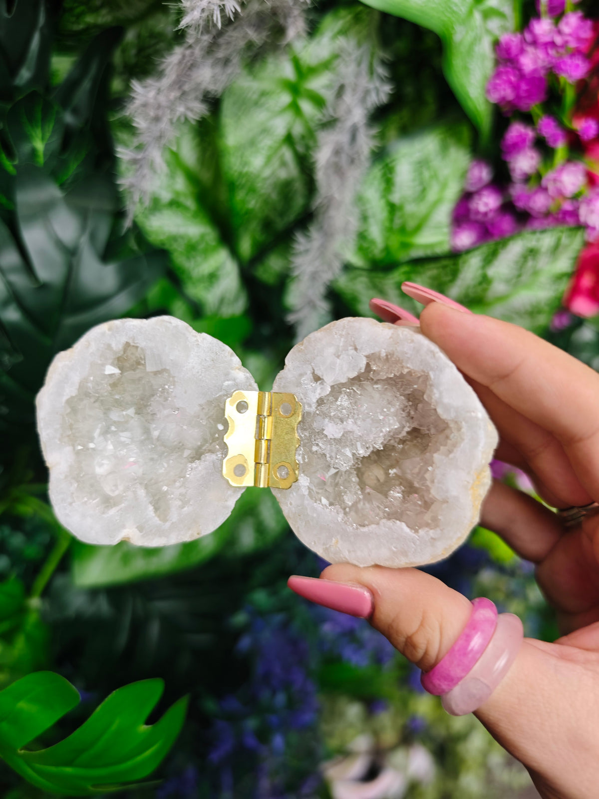 Quartz Geode Ring Box | A