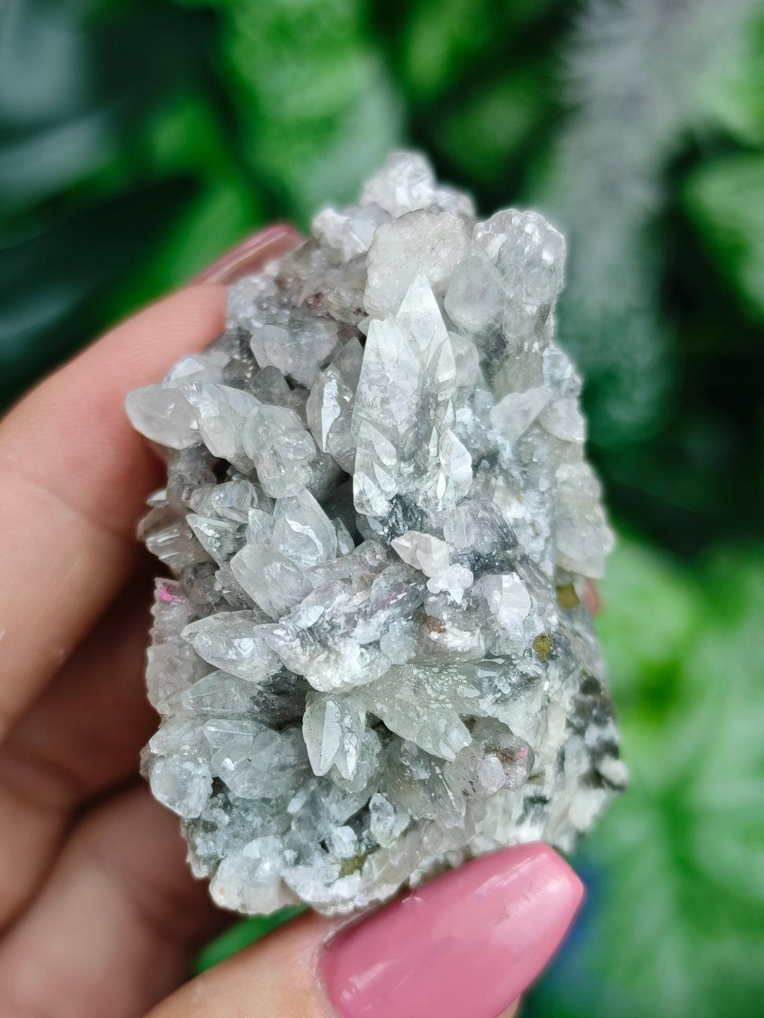 Daye Liutie Feather Calcite Specimen