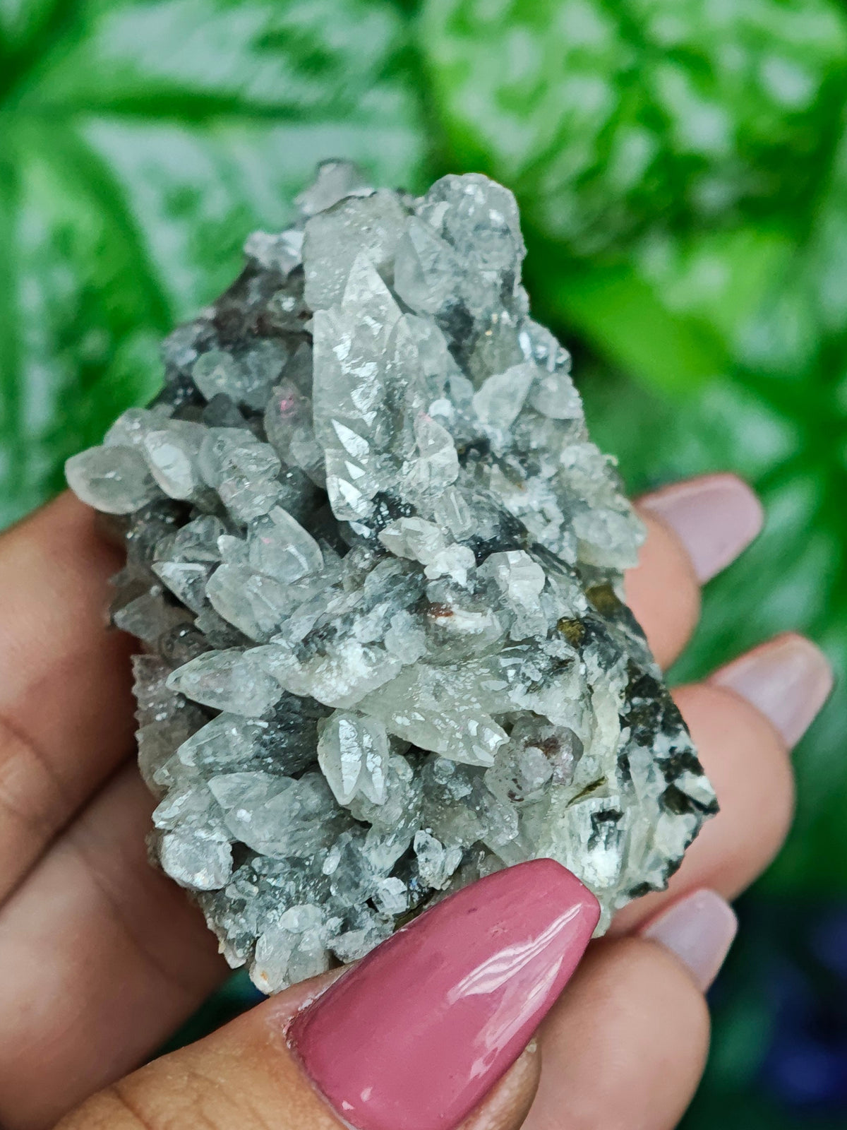 Daye Liutie Feather Calcite Specimen