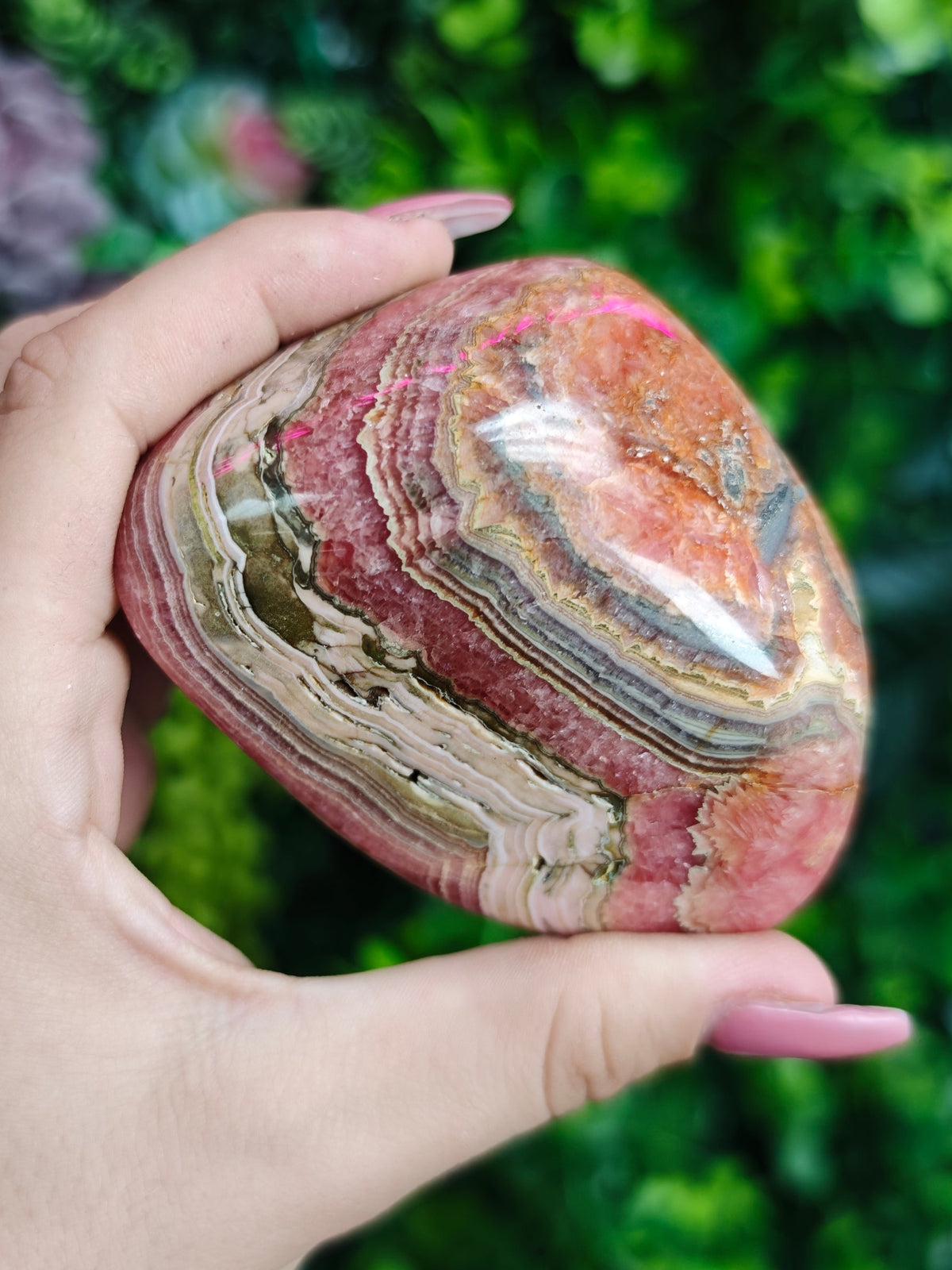 Rhodochrosite Free Form