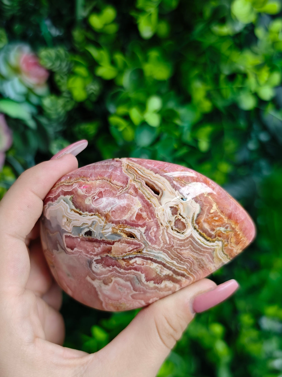 Rhodochrosite Free Form
