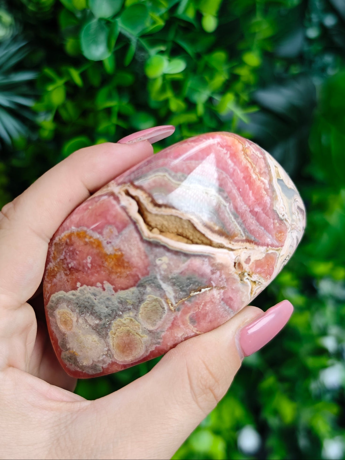 Rhodochrosite Free Form