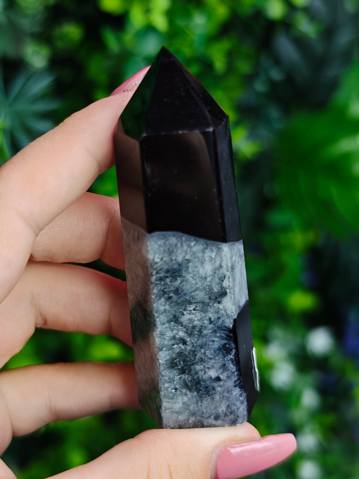 Black Banded Agate Towers