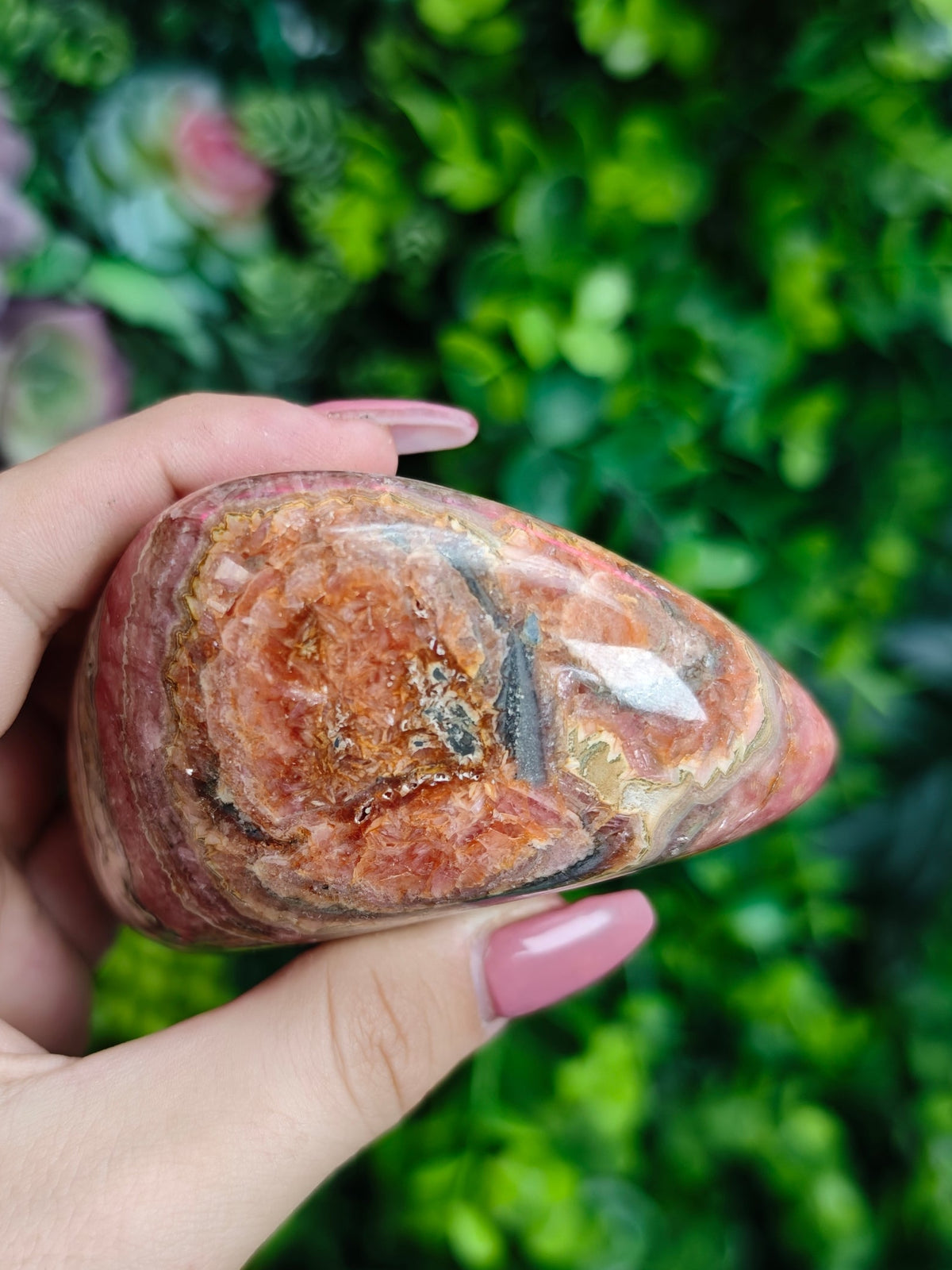 Rhodochrosite Free Form