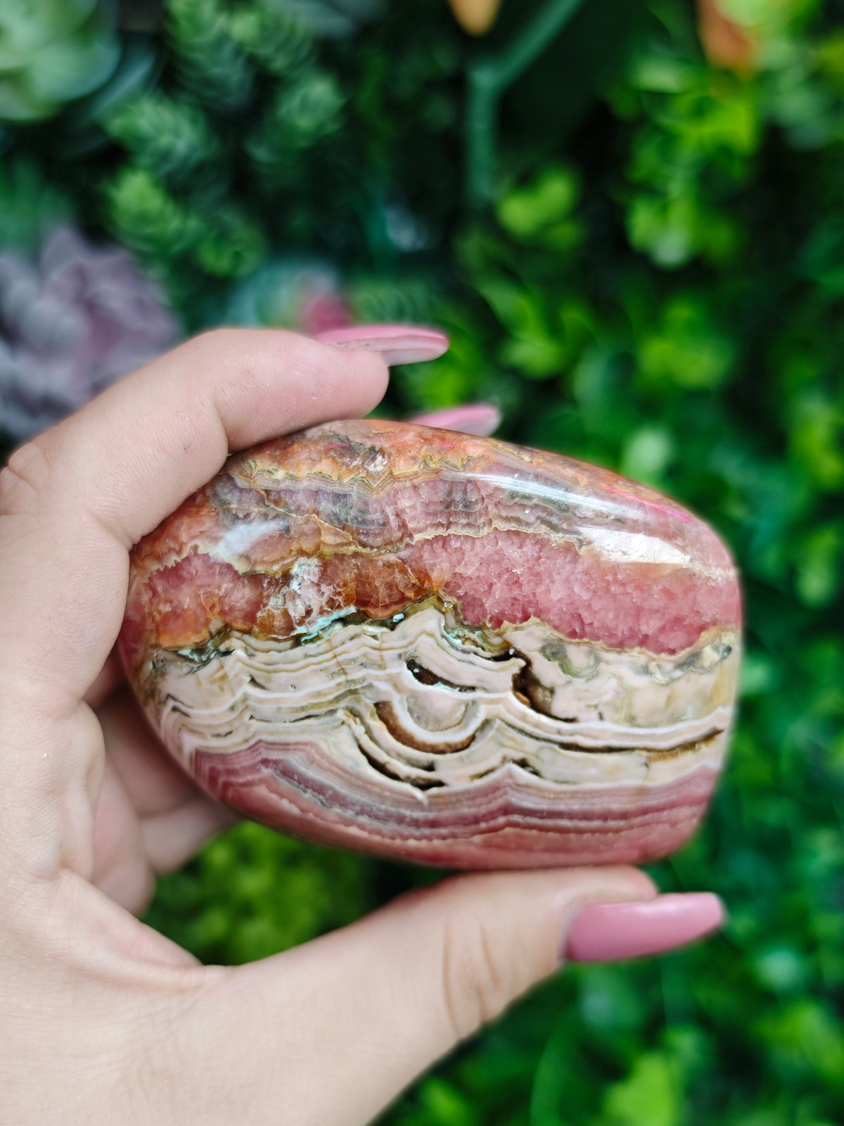 Rhodochrosite Free Form