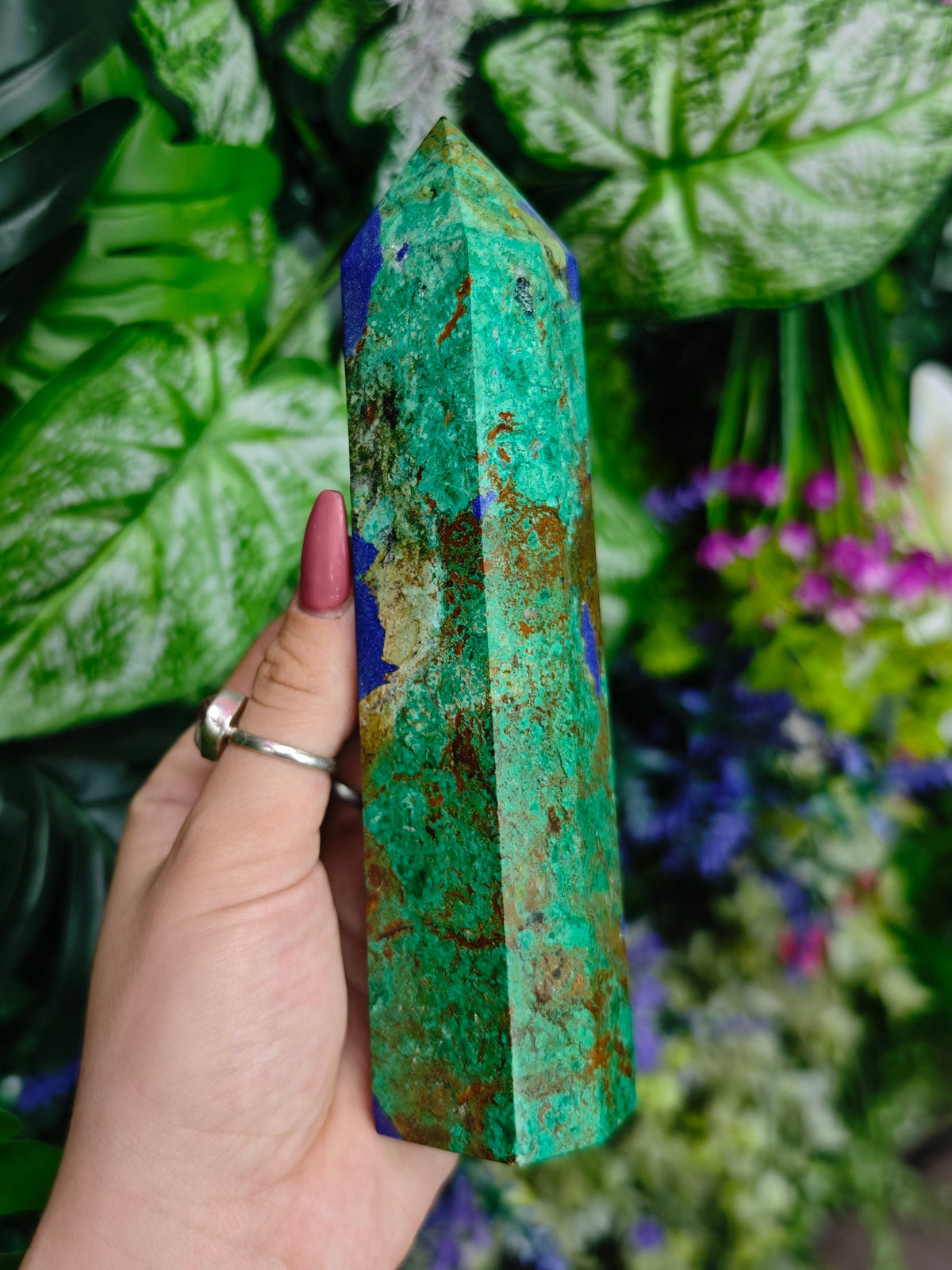 Malachite and Azurite Tower