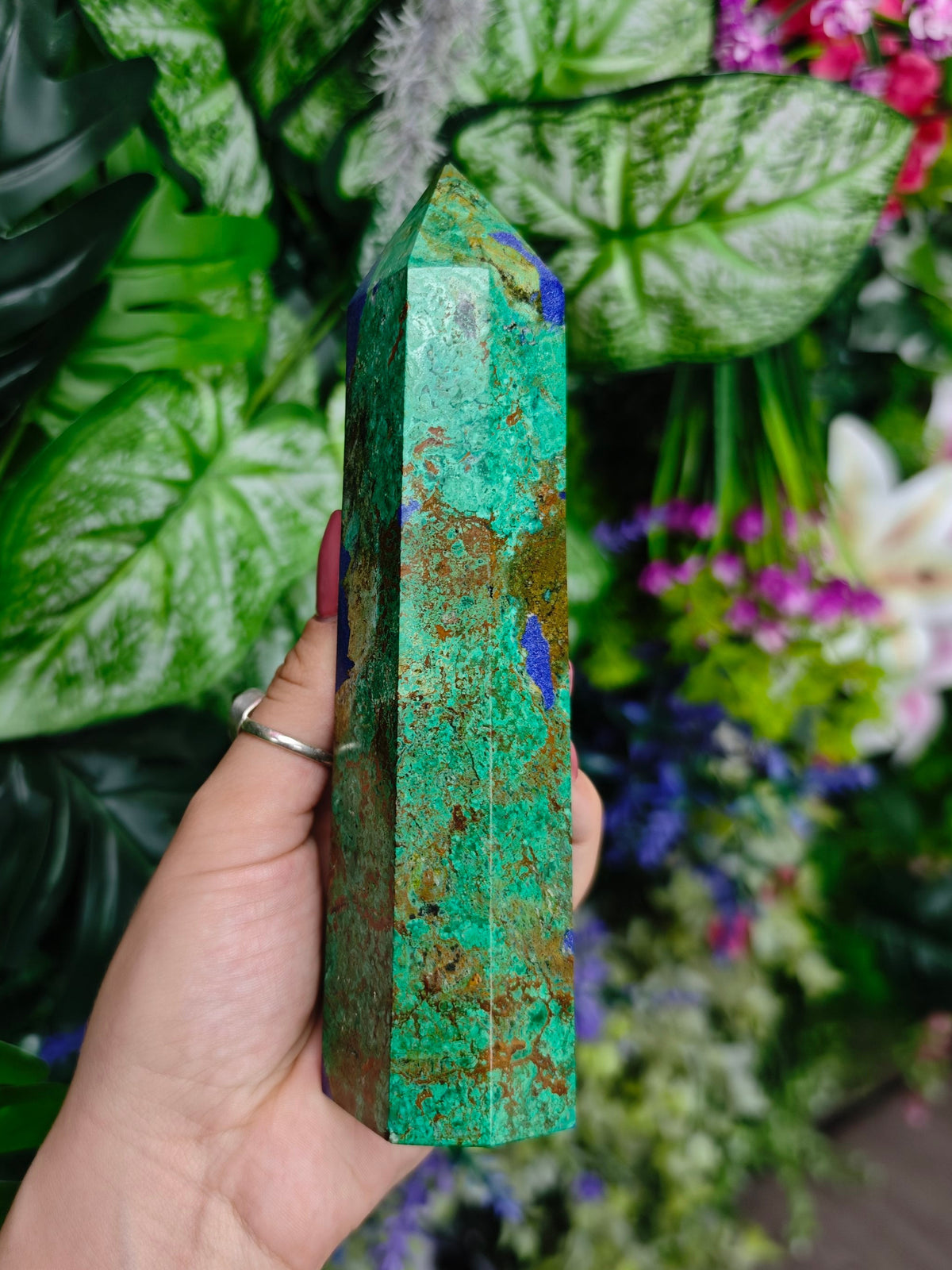 Malachite and Azurite Tower