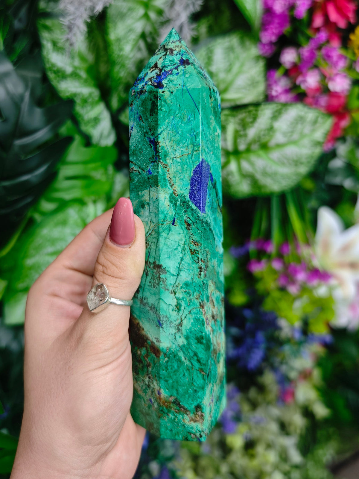 Malachite and Azurite Tower