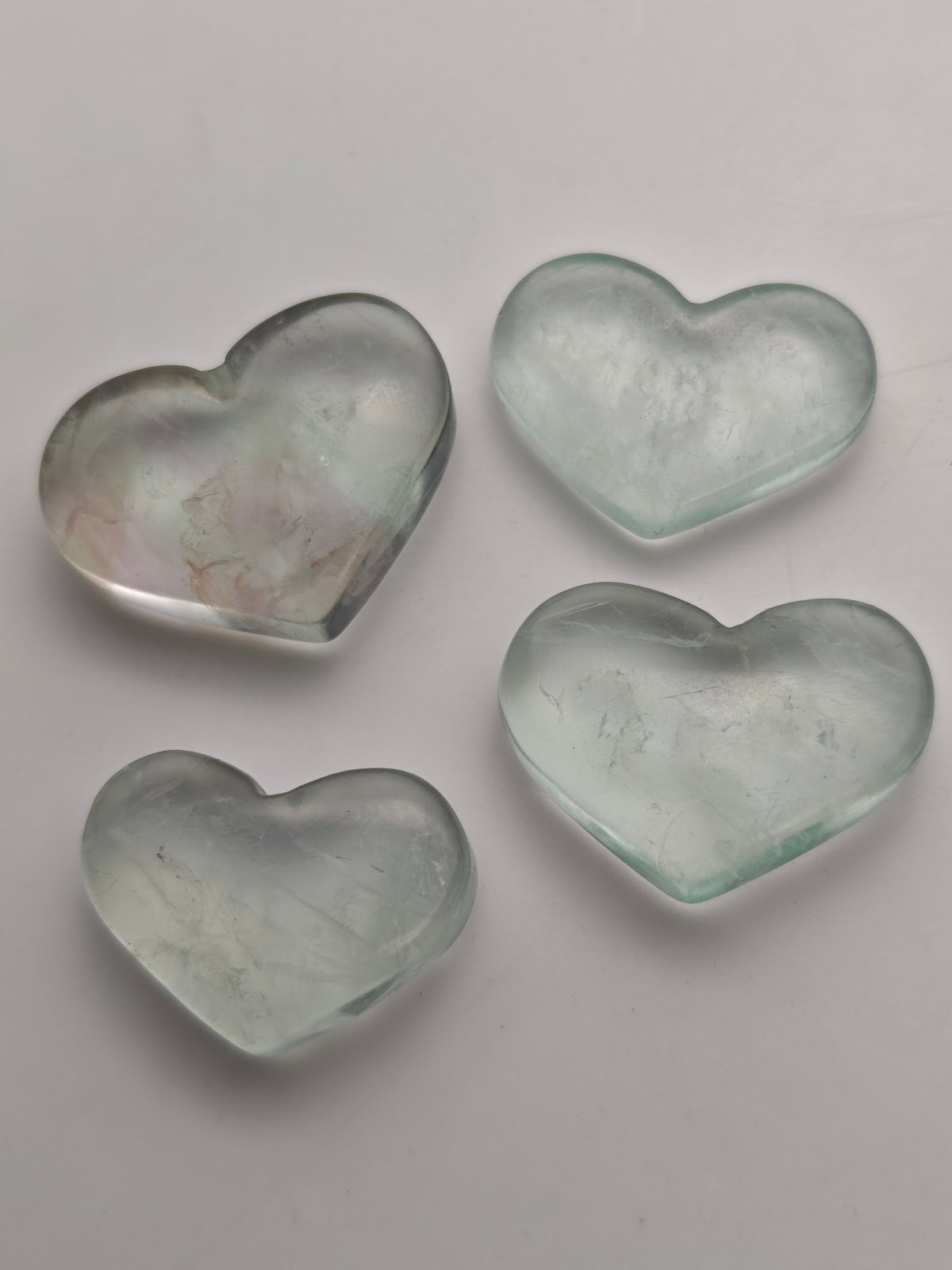 Mini Fluorite Hearts