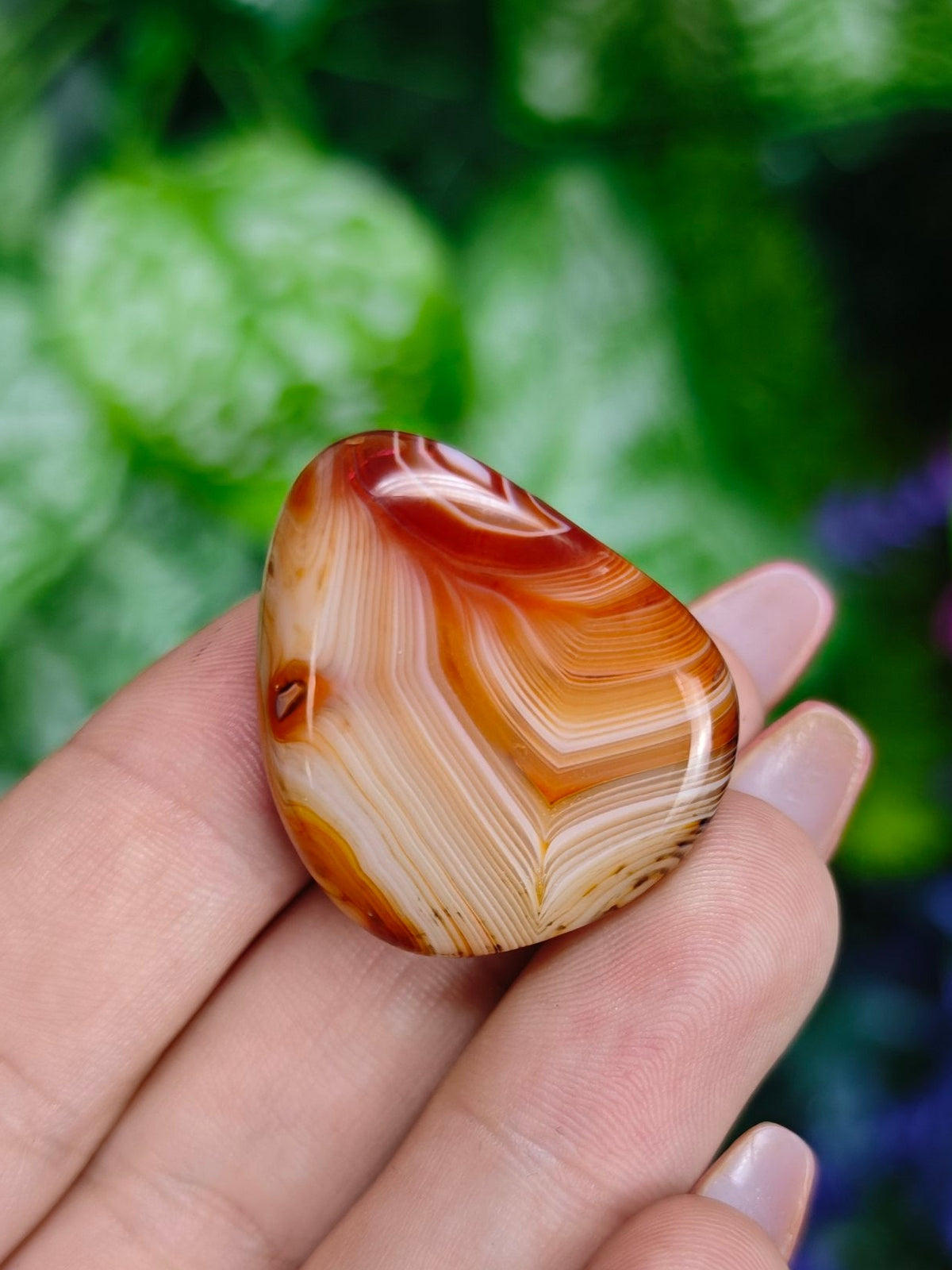 Sardonyx Palm Stones