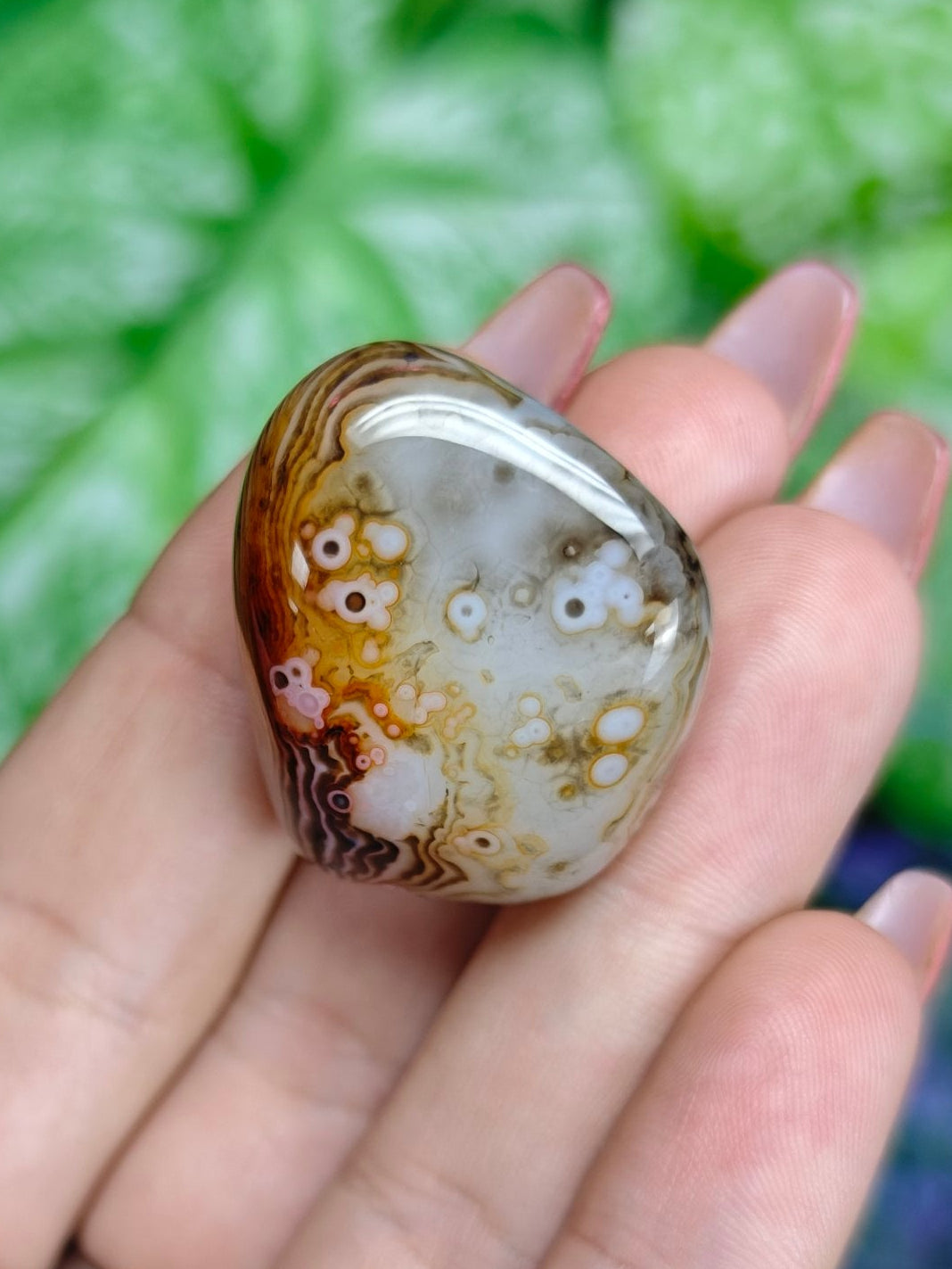 Sardonyx Palm Stones