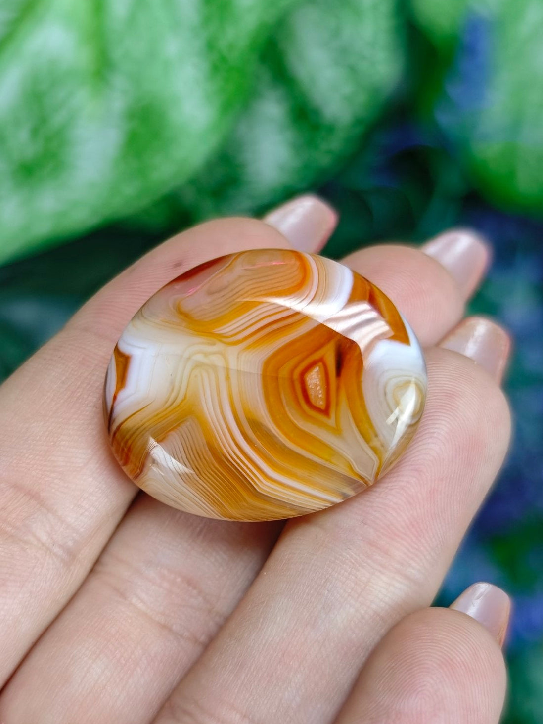 Sardonyx Palm Stones