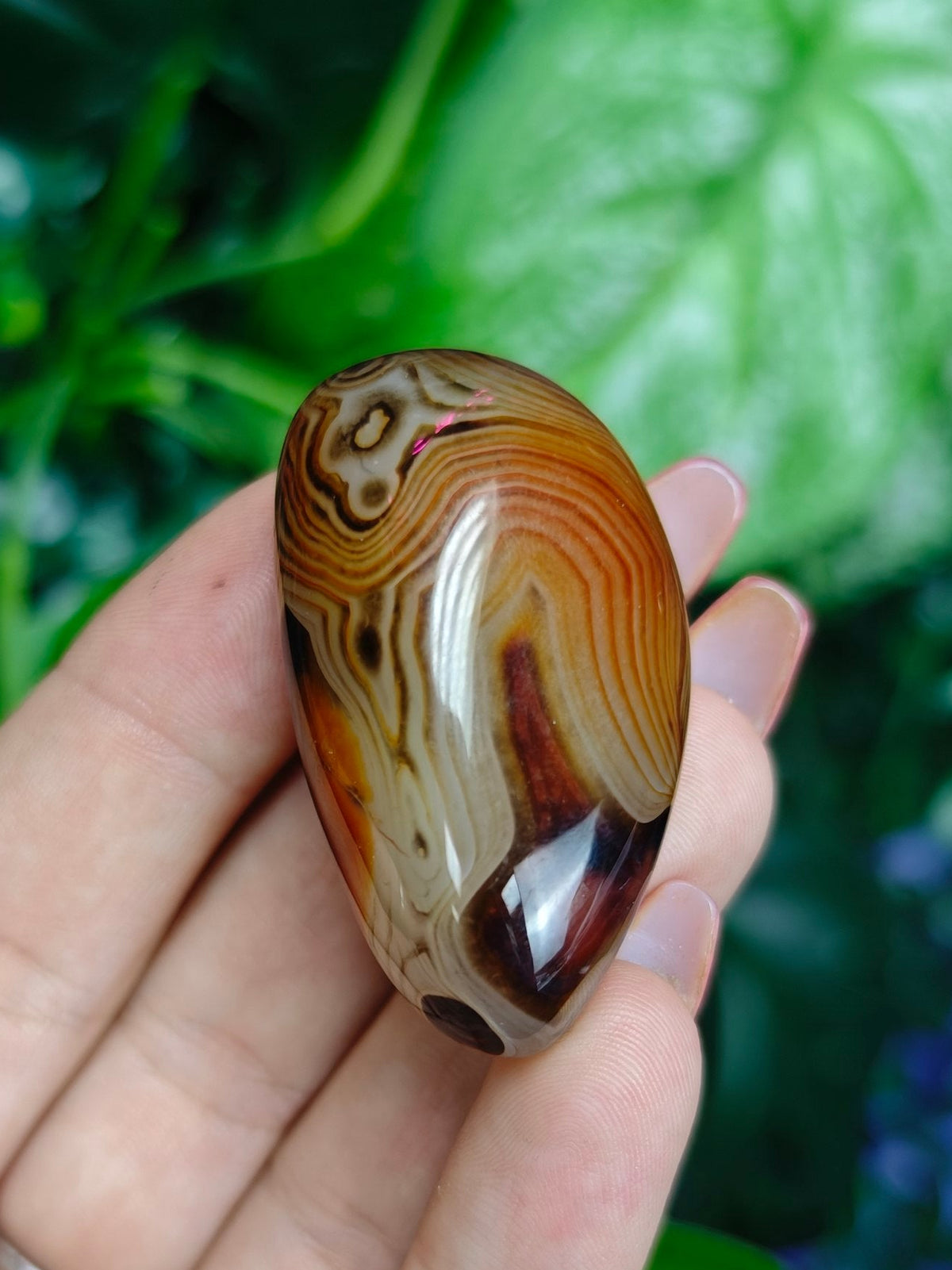 Sardonyx Palm Stones