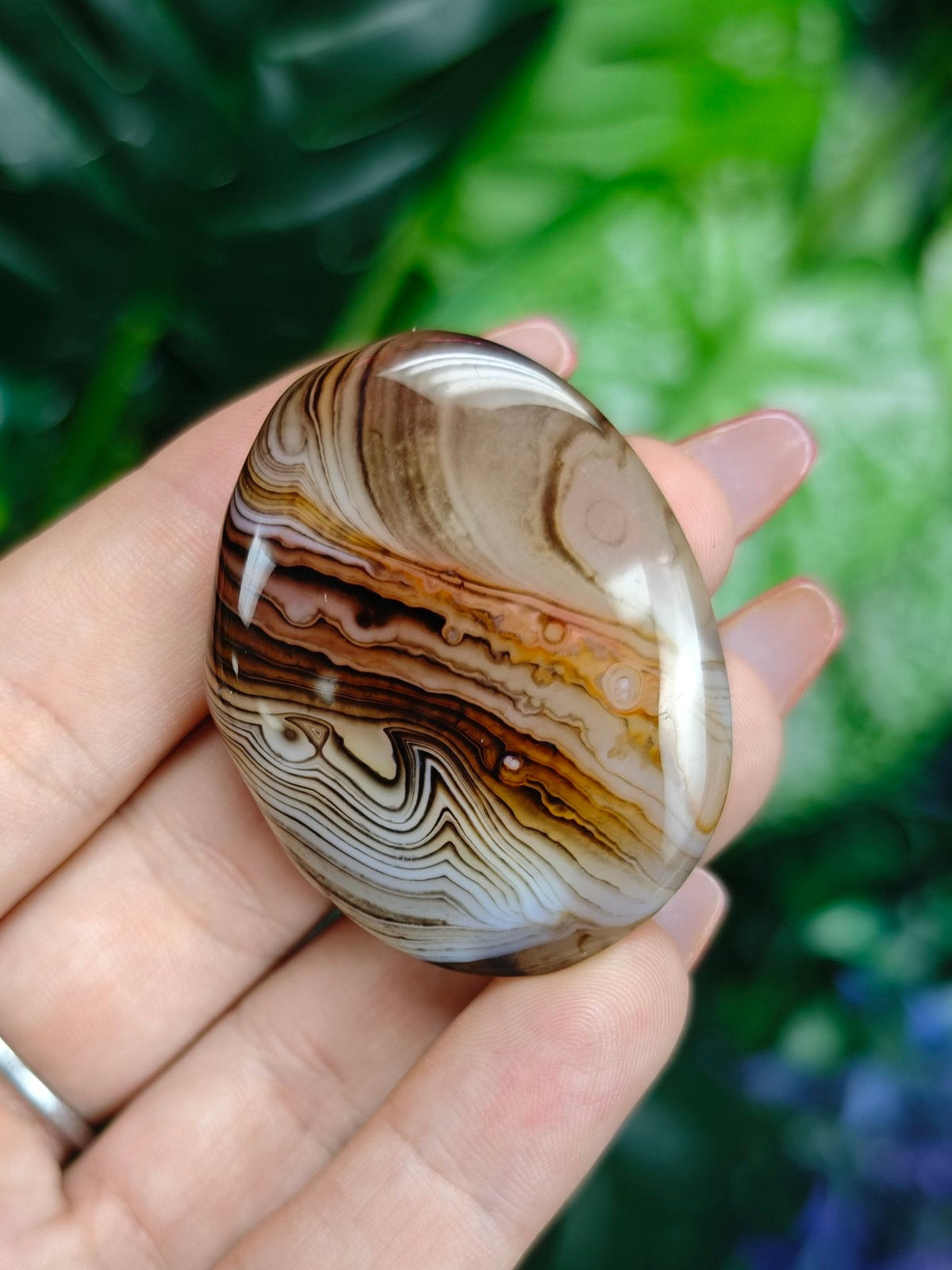 Sardonyx Palm Stones