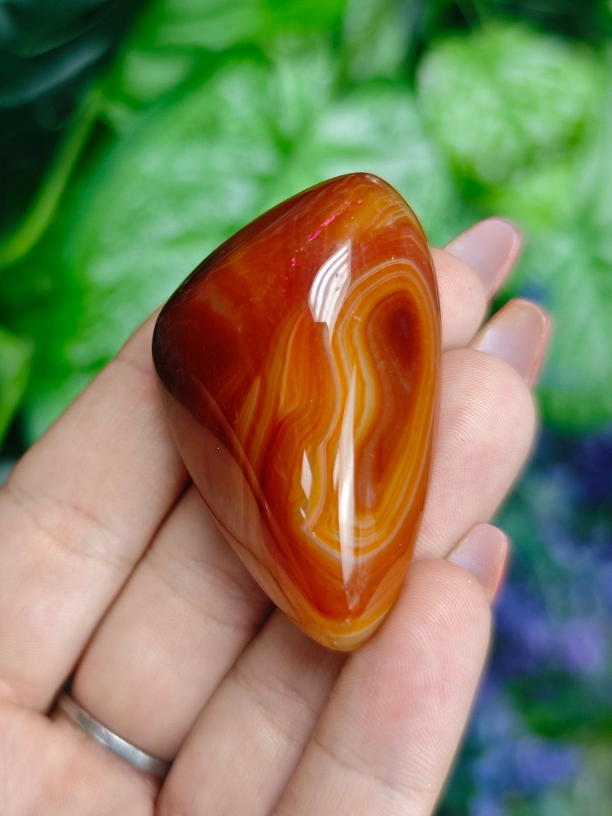 Sardonyx Palm Stones
