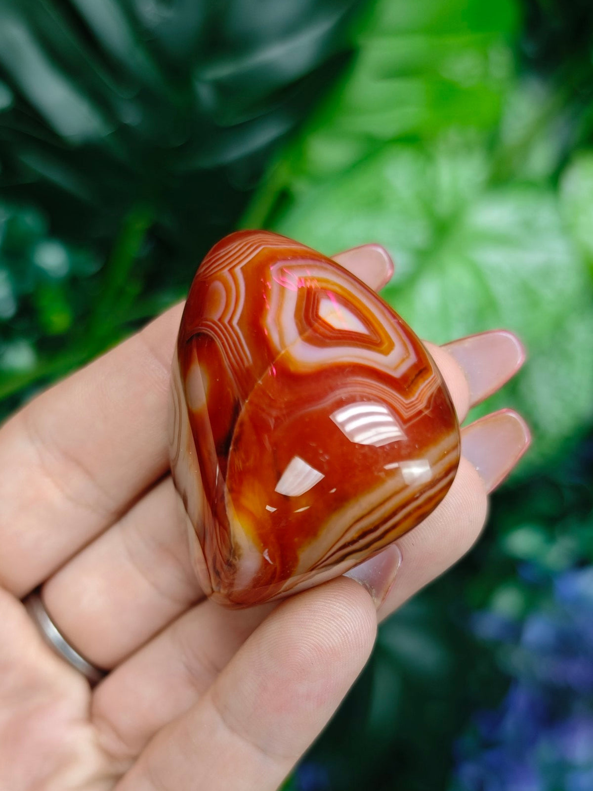 Sardonyx Palm Stones